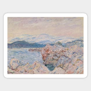 The Gulf of Juan by Claude Monet Magnet